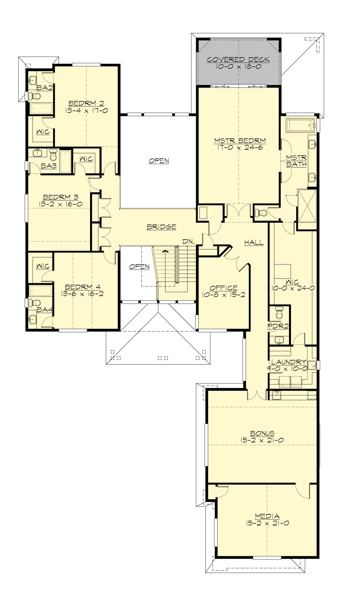 M6698A3S-0R Crystalwood Upper Floor
